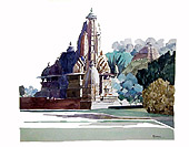 Le temple de Khajuraho 1